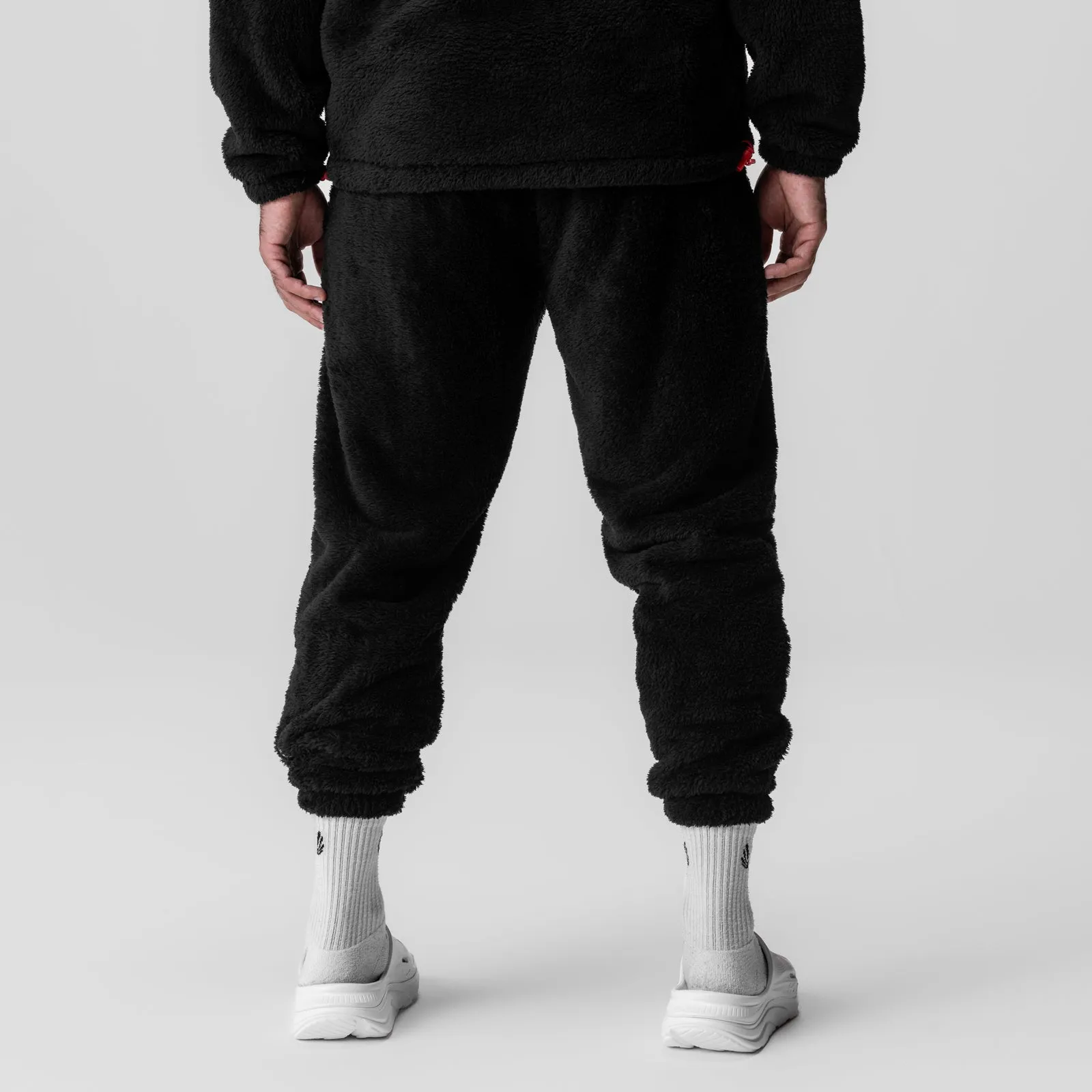 0692. Sherpa Recovery Sweats - Black/White