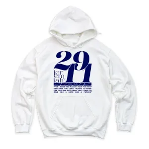 29:11 Pullover Hoodie - White