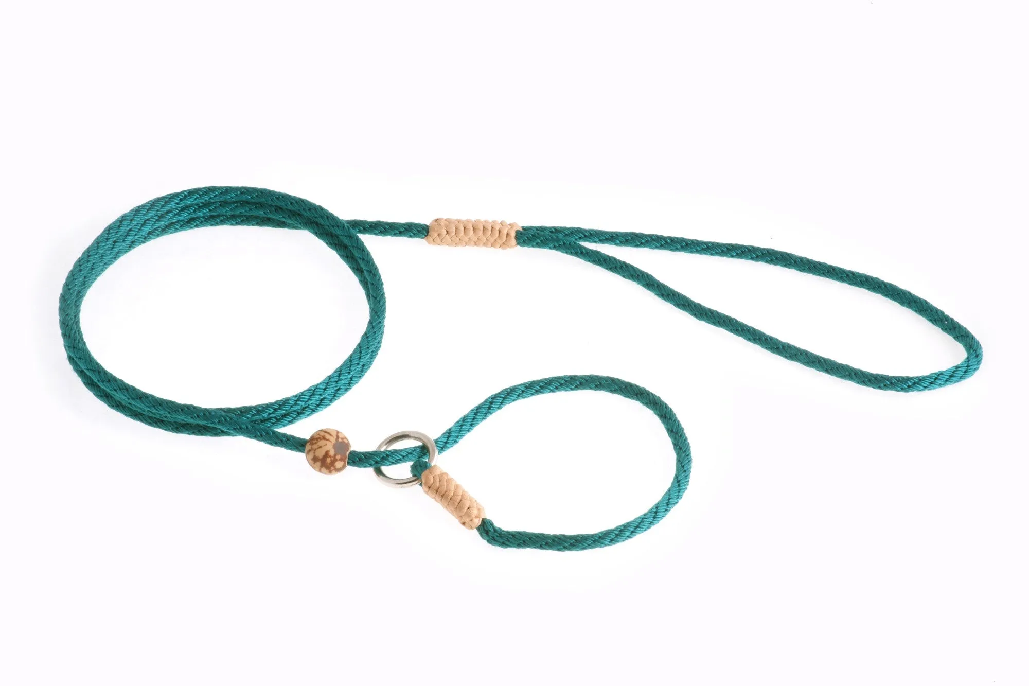 Alvalley Nylon Slip Leads with stop 1/4"(6mm)