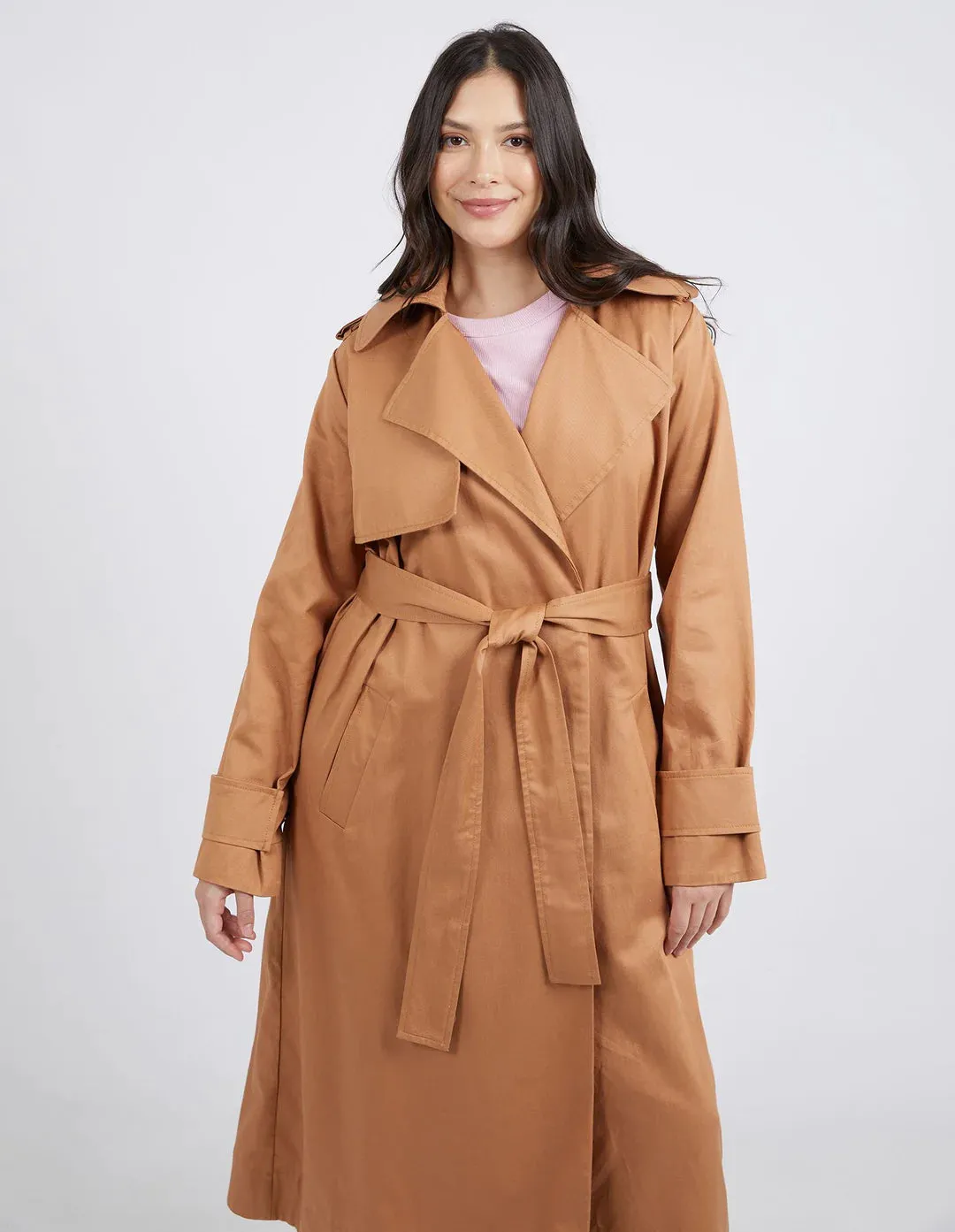 Annabelle Trench Coat - Tan