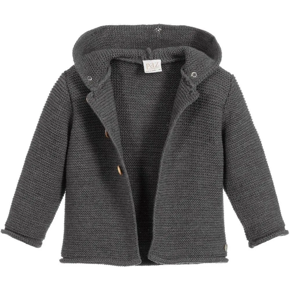 Baby Boys Grey 'Orion' Knit Coat