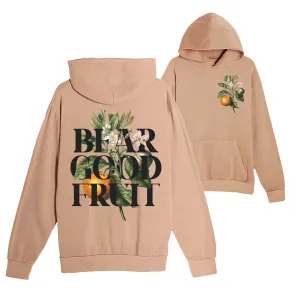 Bear Good Fruit Pullover Hoodie - Burro