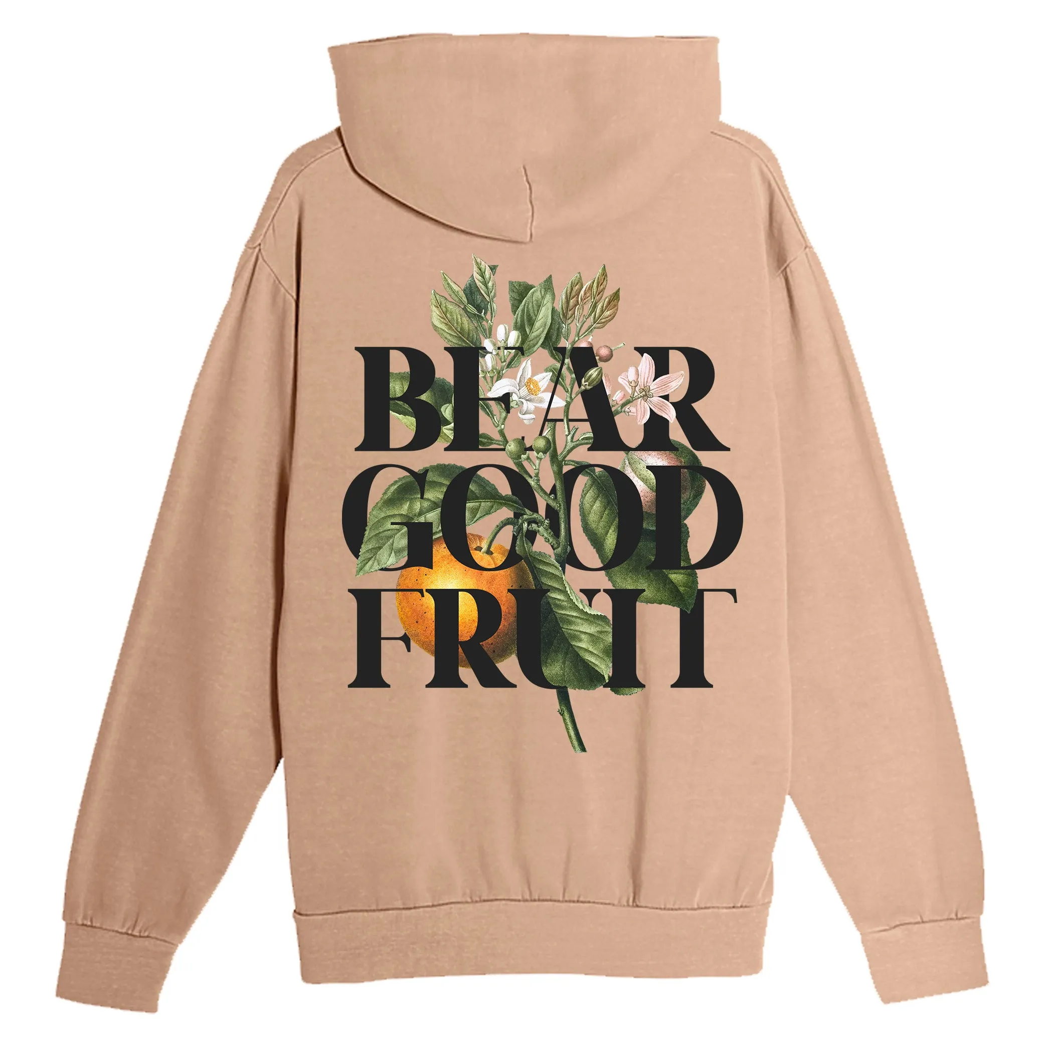 Bear Good Fruit Pullover Hoodie - Burro