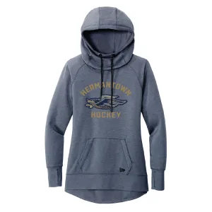 BLC Hermantown Hockey New Era® Ladies Tri-Blend Fleece Pullover Hoodie