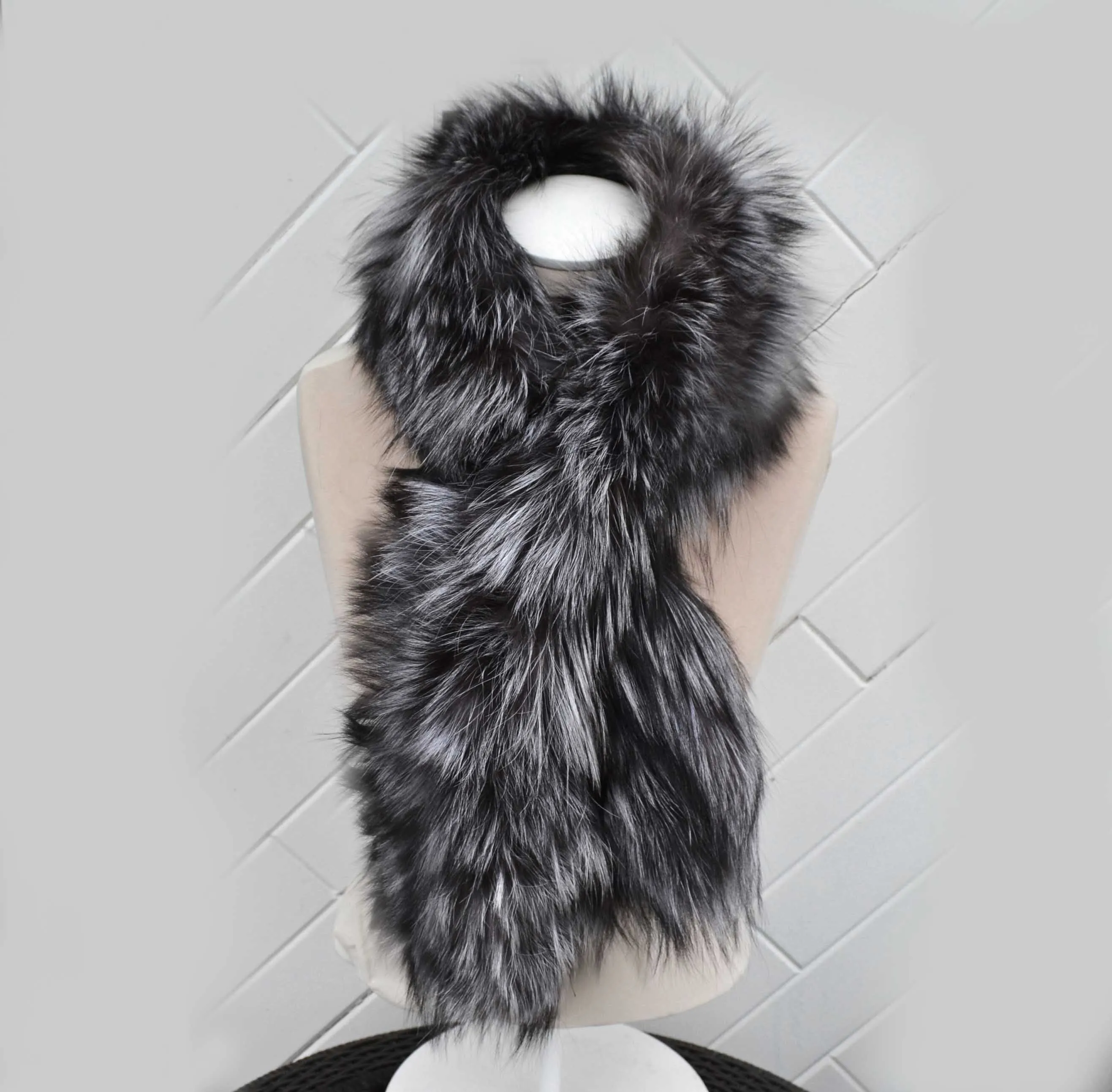 BY ORDER Women fur scarf, Real Fur scarf, Fur Neck warmer, Fox fur Trim, Fur collar, Fox Fur Collar, Fur Scarf, Fur Ruff, Fur stripe