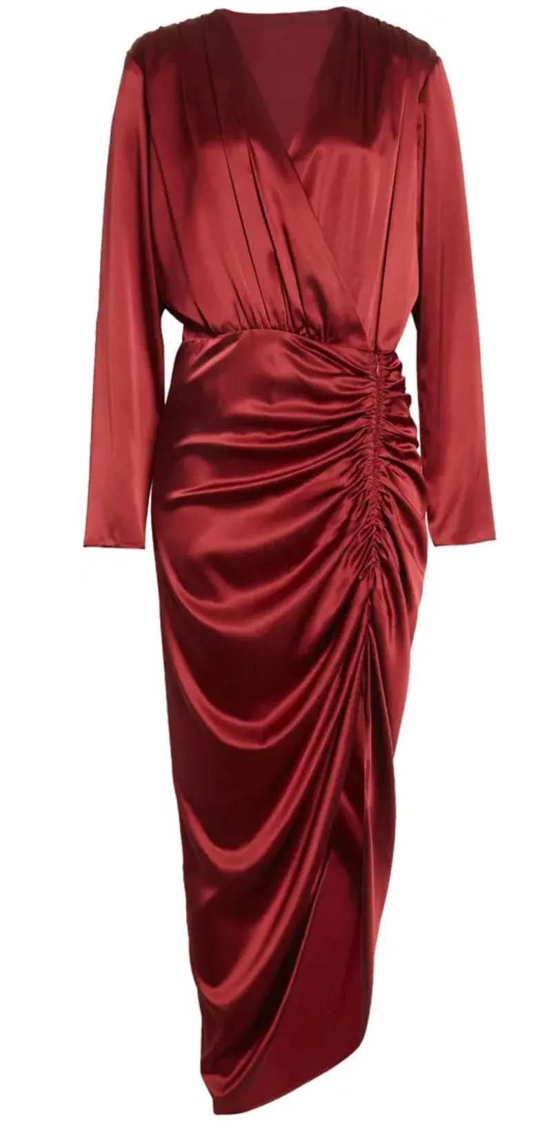 Cameri Dress - Cabernet