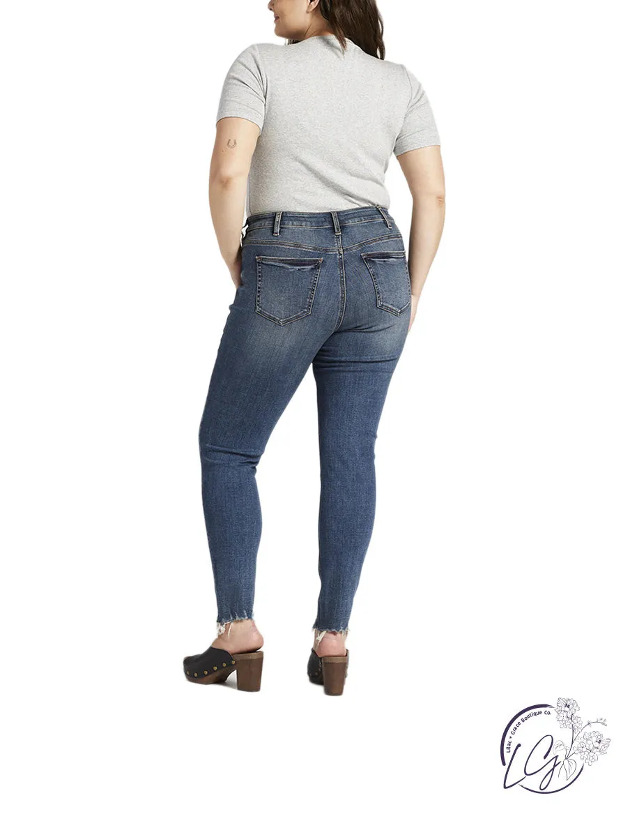 Curvy Suki Mid Rise Skinny Jeans