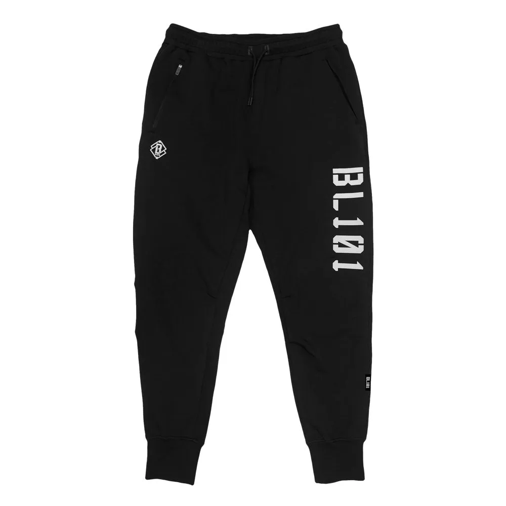 Diamond Relaxed Fit Joggers - Black/White