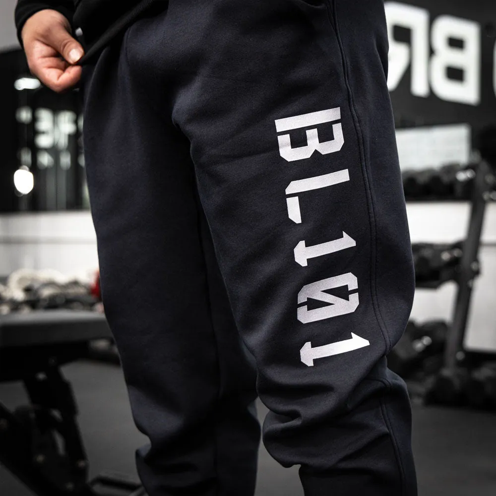 Diamond Relaxed Fit Joggers - Black/White