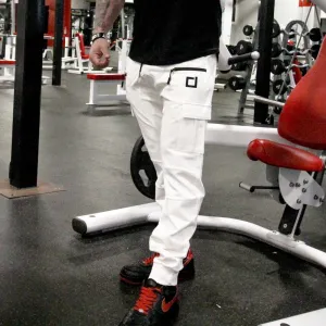 DSDNT Tactical Joggers Off White