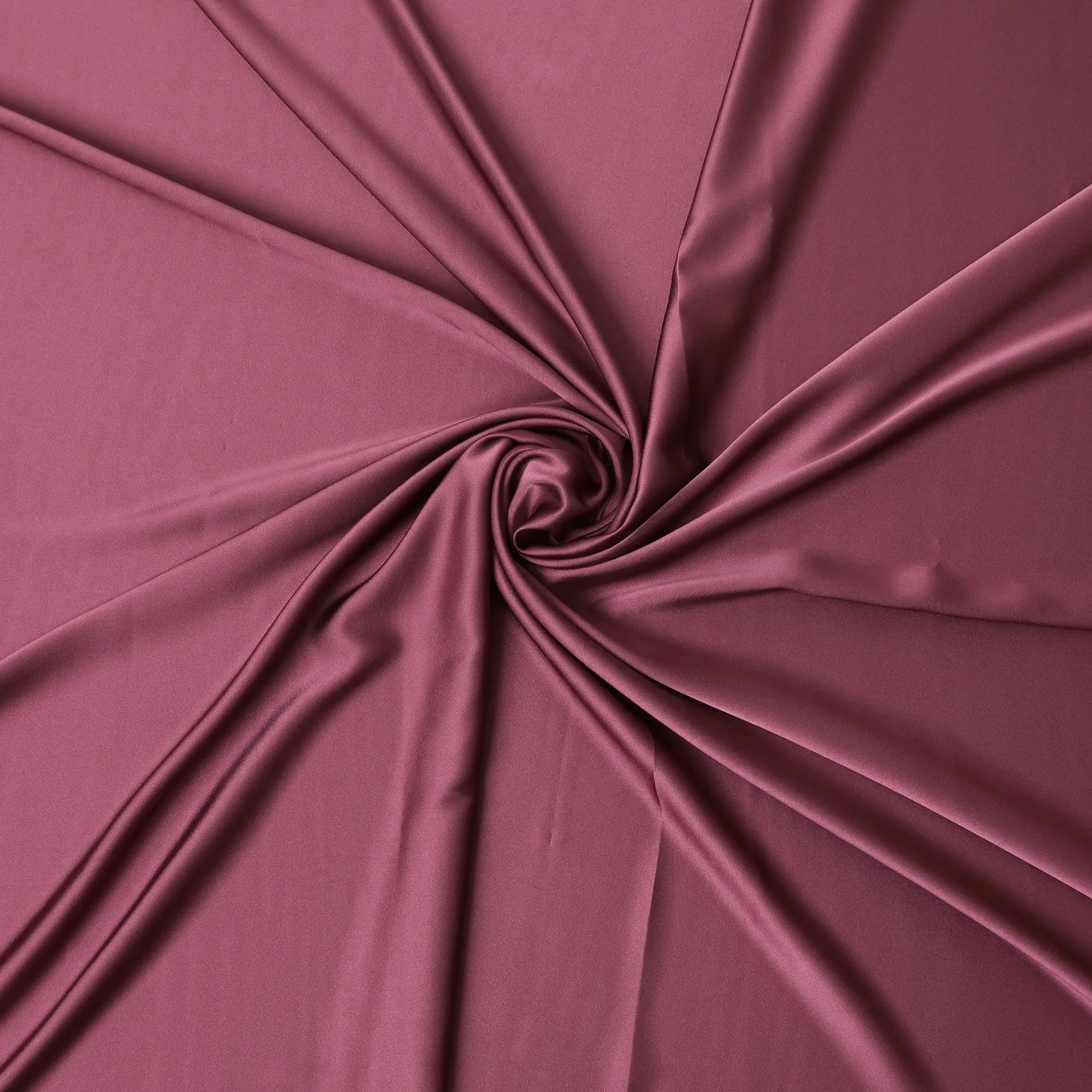 Enchanting Mauve Crepe Satin Fabric - 140cm Wide - D18271