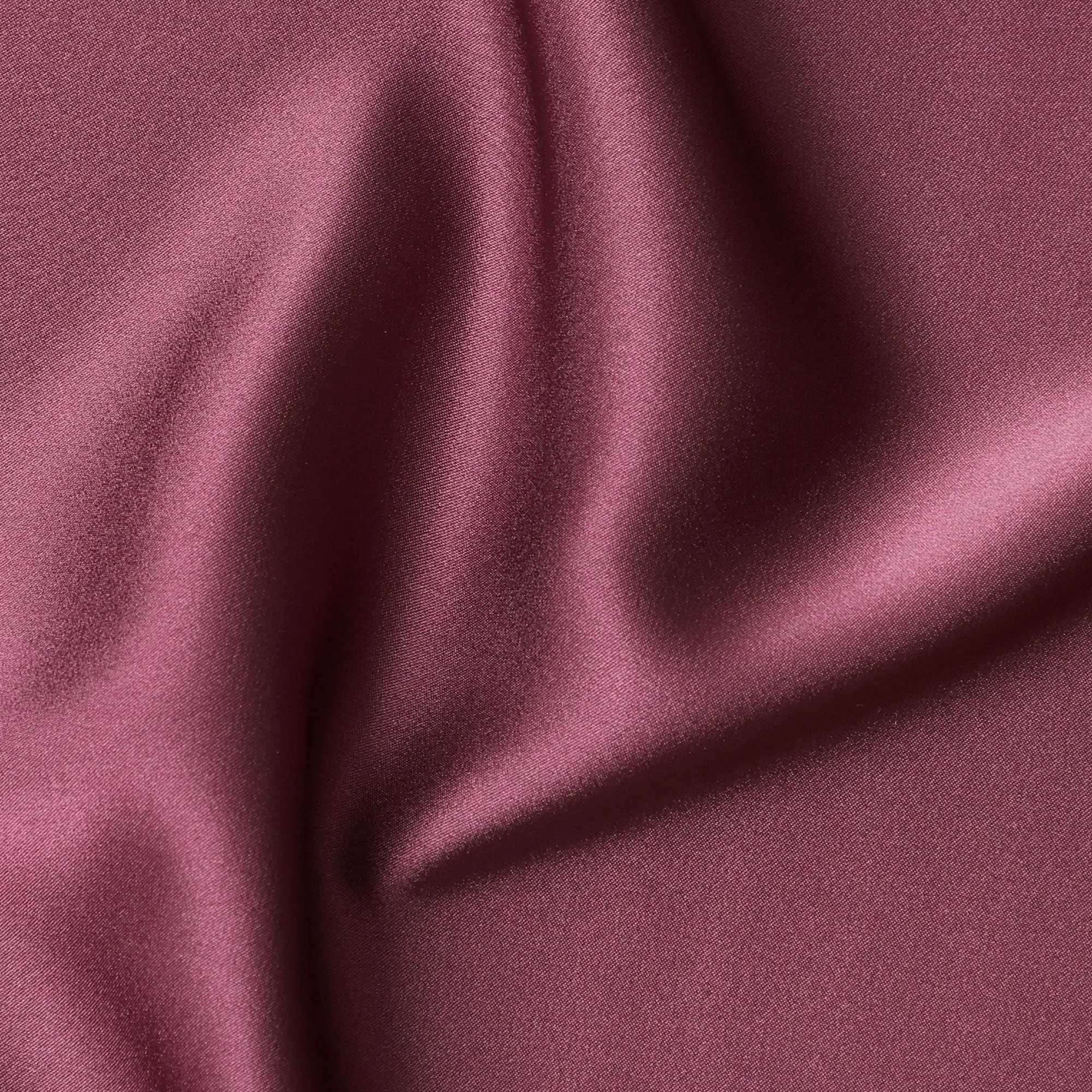 Enchanting Mauve Crepe Satin Fabric - 140cm Wide - D18271