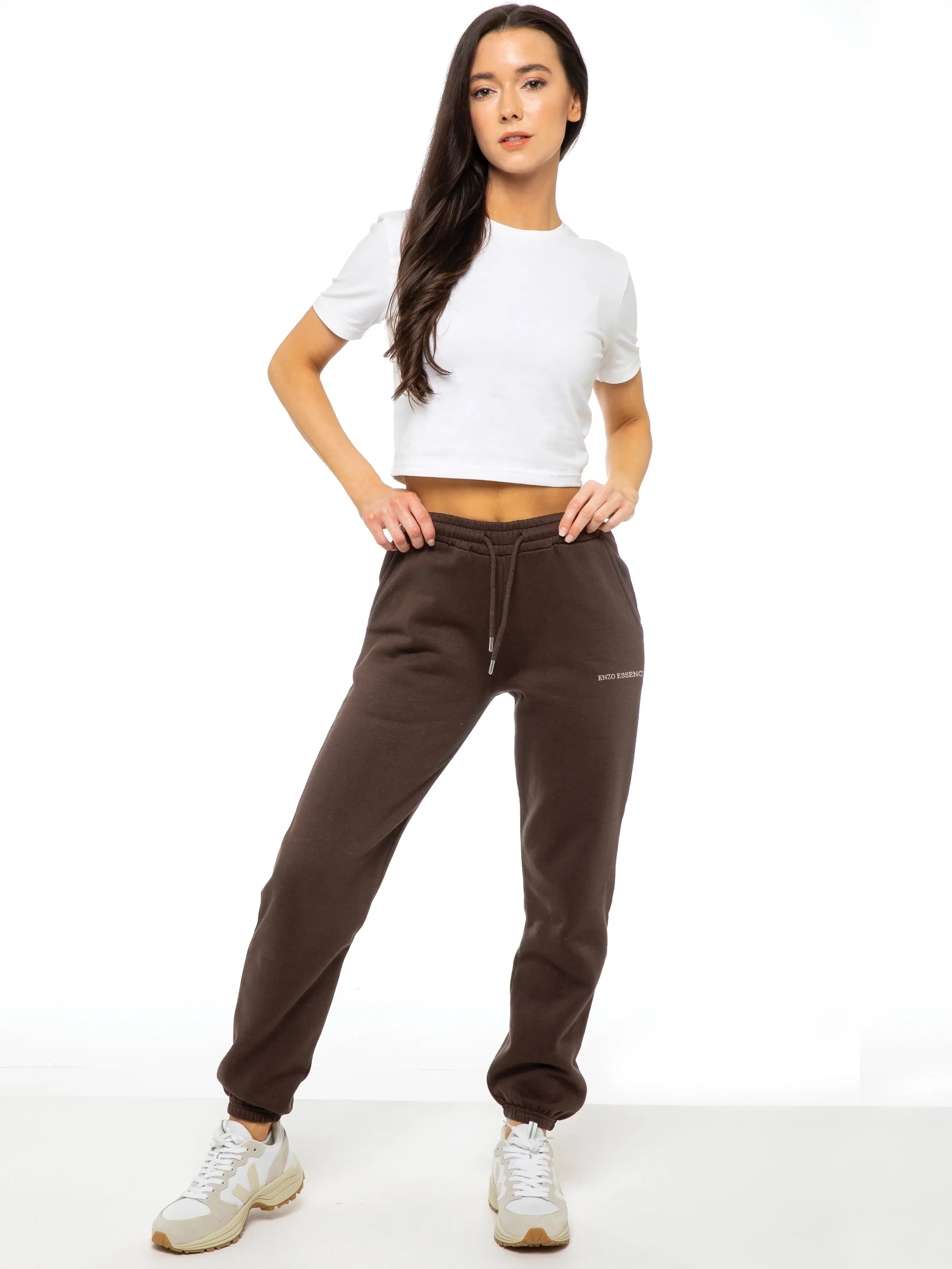 Enzo | Womens Relaxed Fit Cuffed Jogger