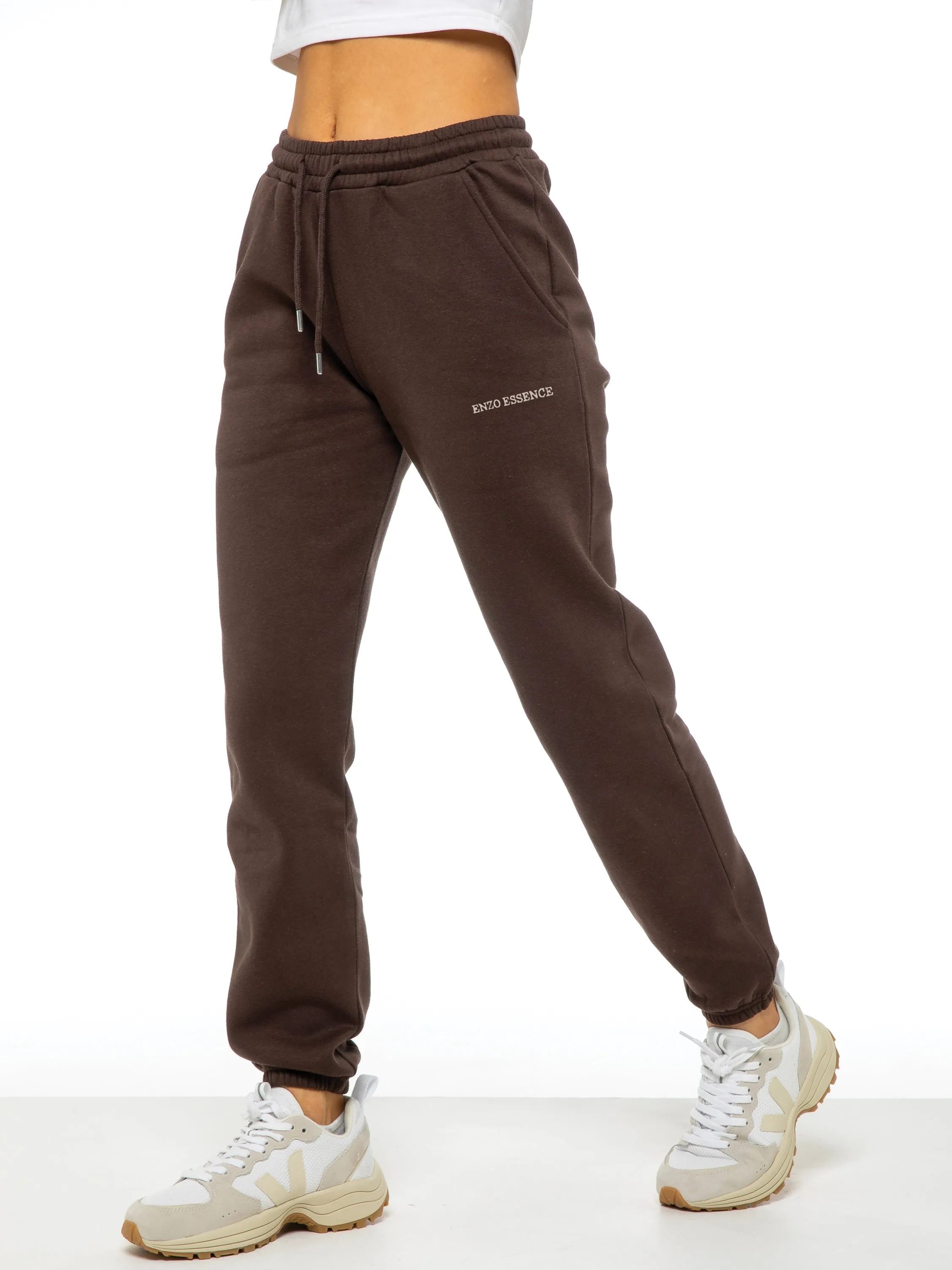 Enzo | Womens Relaxed Fit Cuffed Jogger