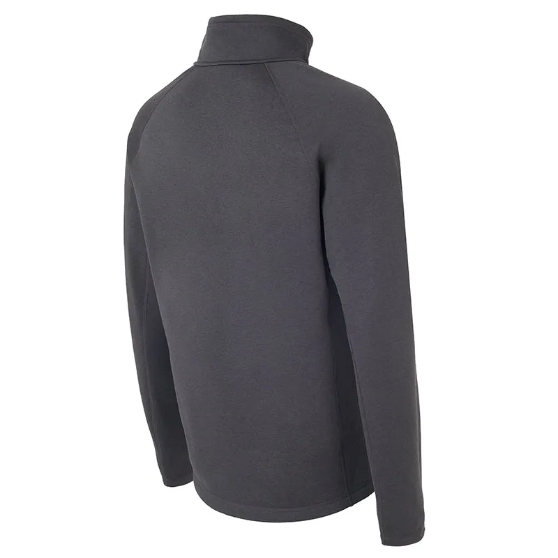 FHM Kivu Black Fleece Jacket Half Zip