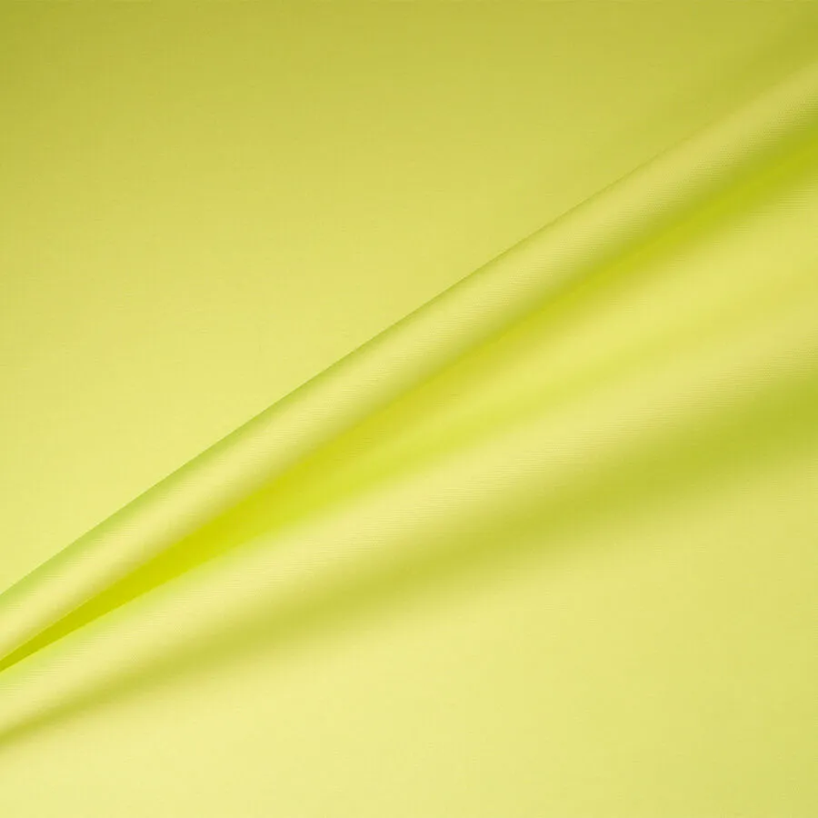 Fluorescent Yellow Silk Blend Mikado