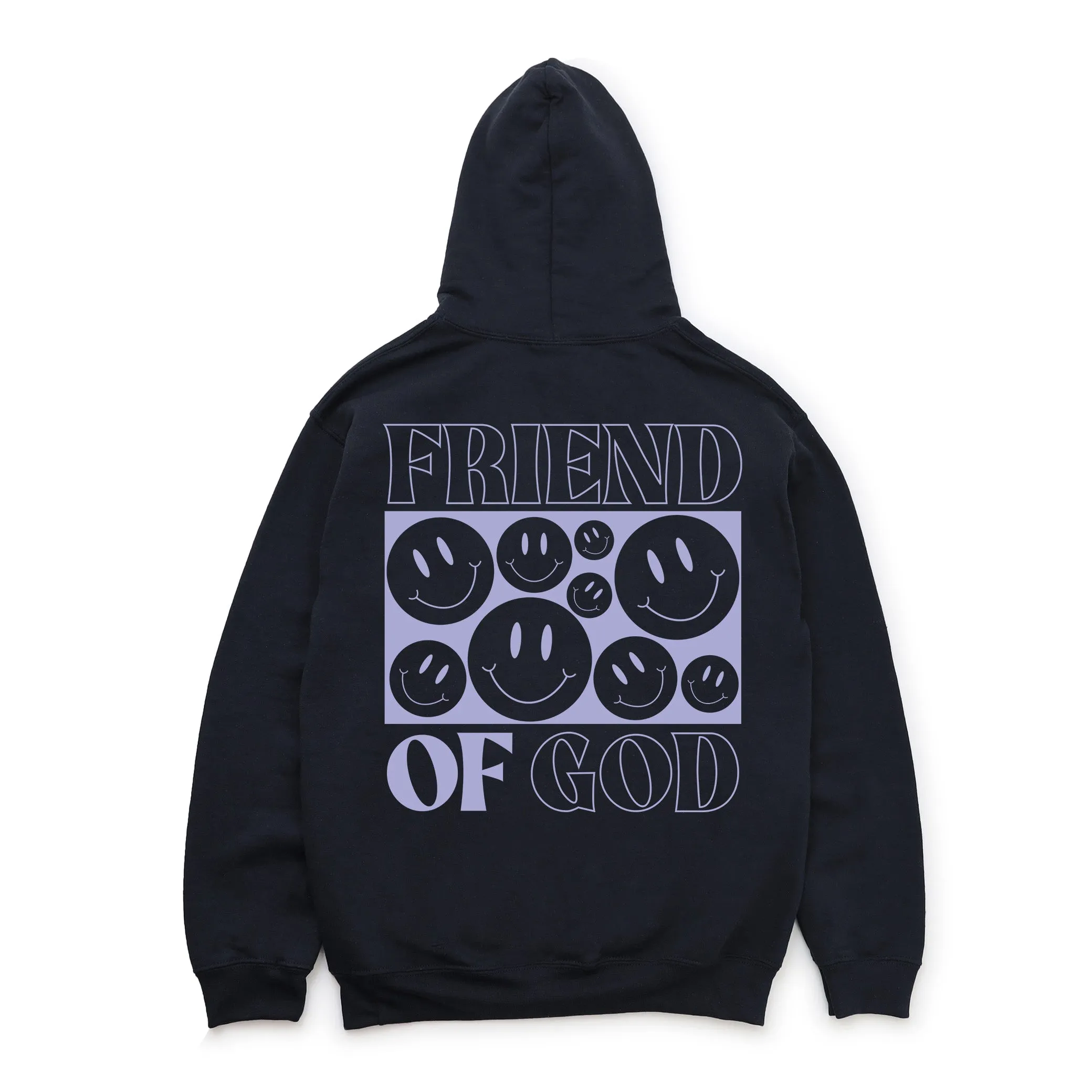 Friend of God Pullover Hoodie - Black