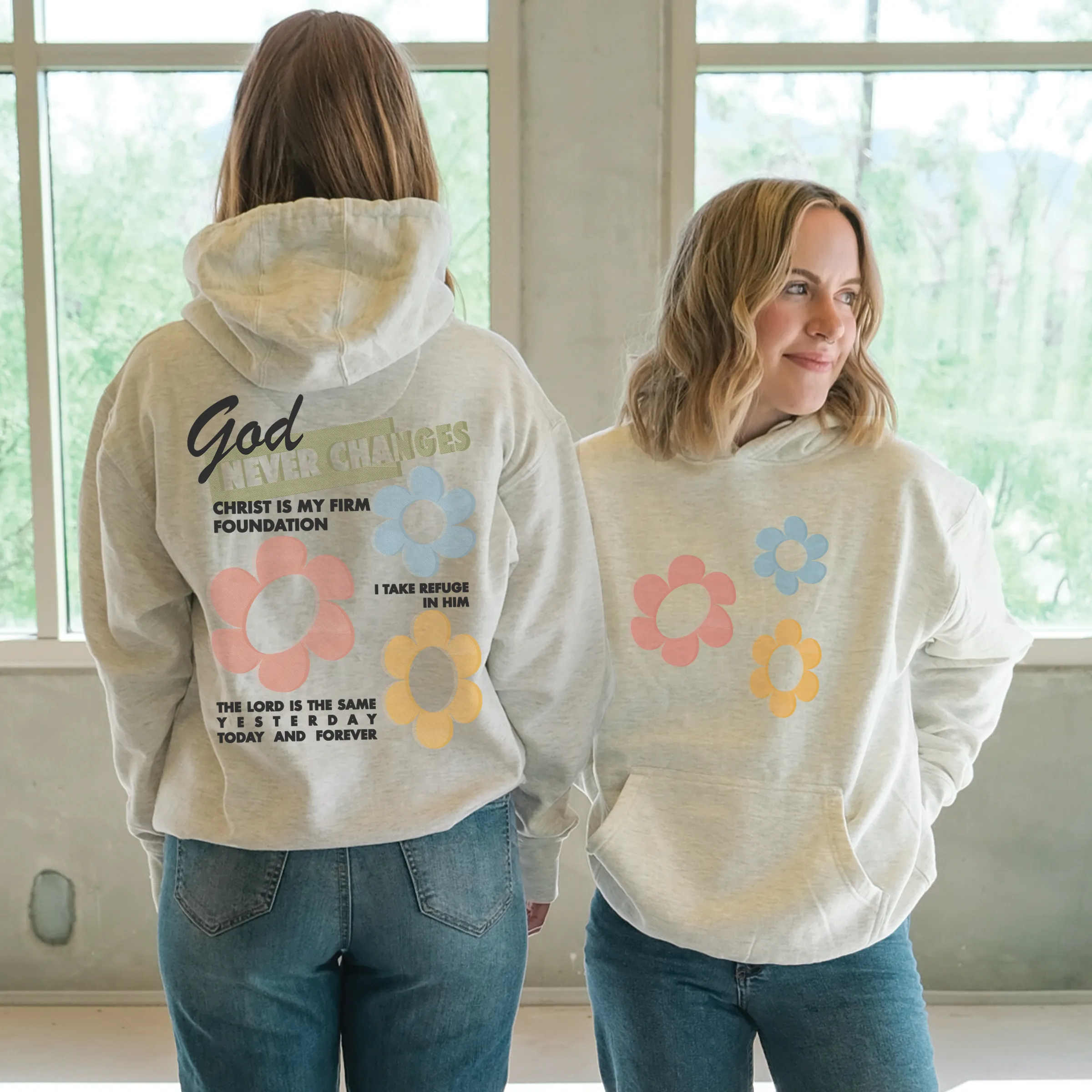 God Never Changes Pullover Hoodie