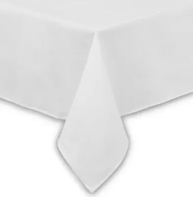 Harman Royal 52"x70" Tablecloth - White