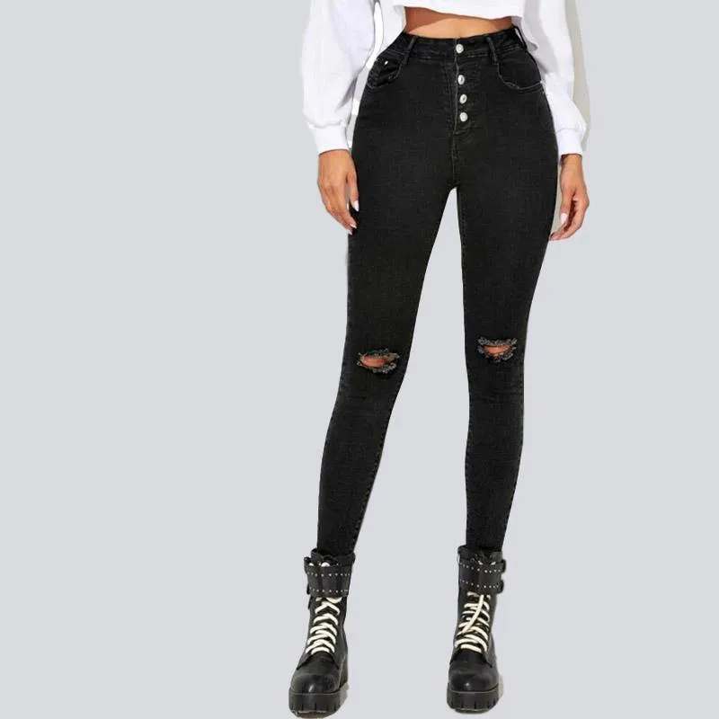 High Waist Skinny Jeans