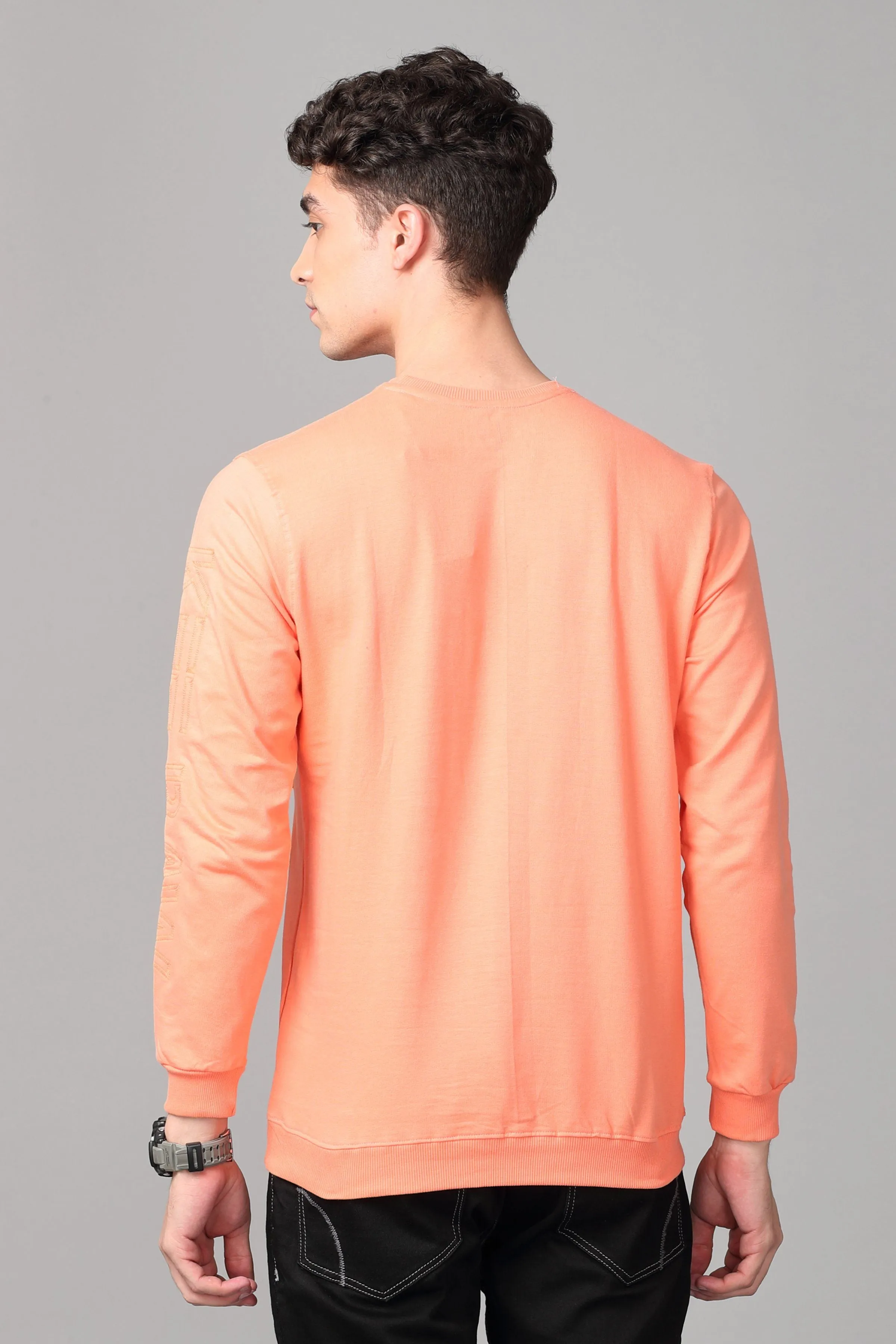 KEF Men's Sweater Orange Nectar