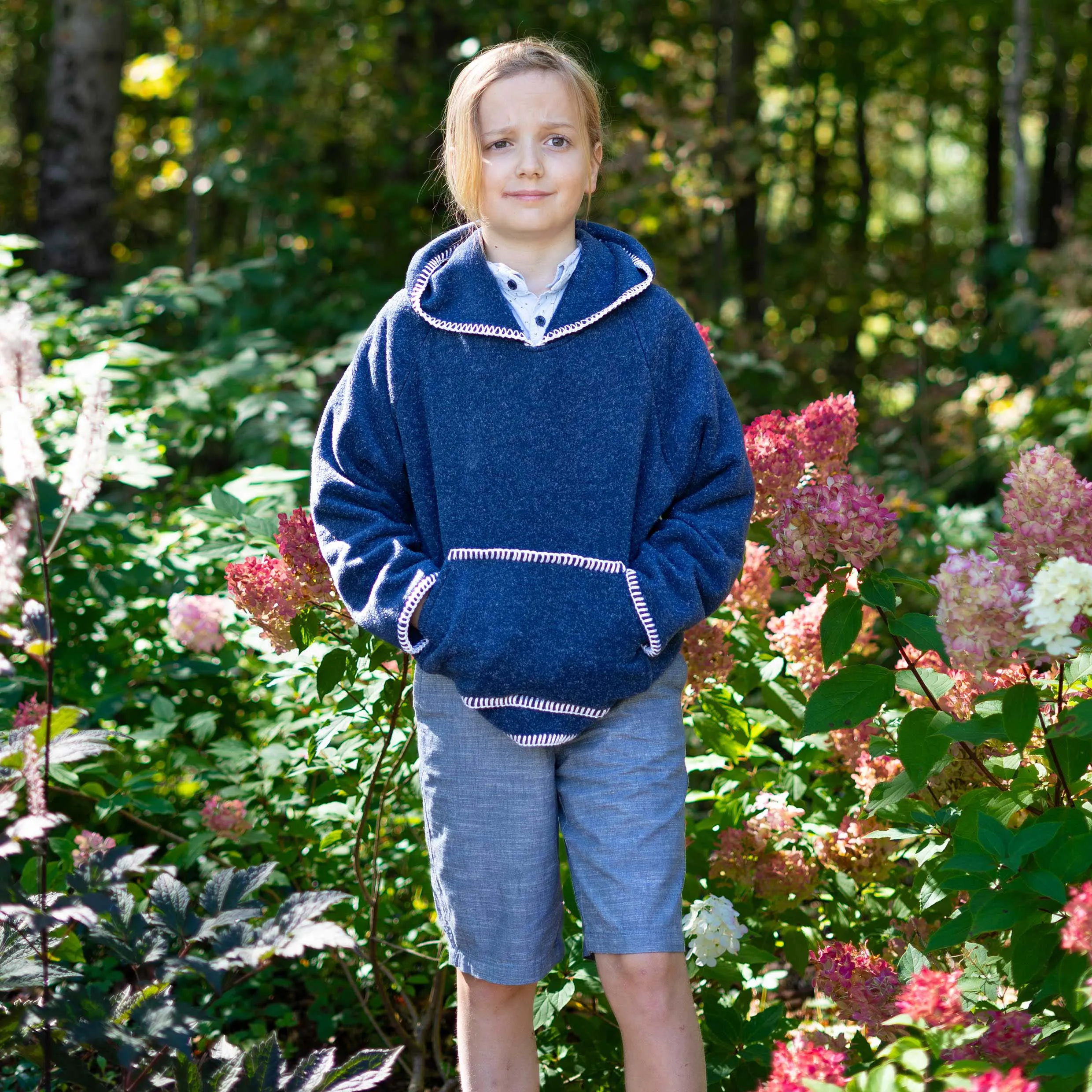 Kid's Heather Fleece Hoodie