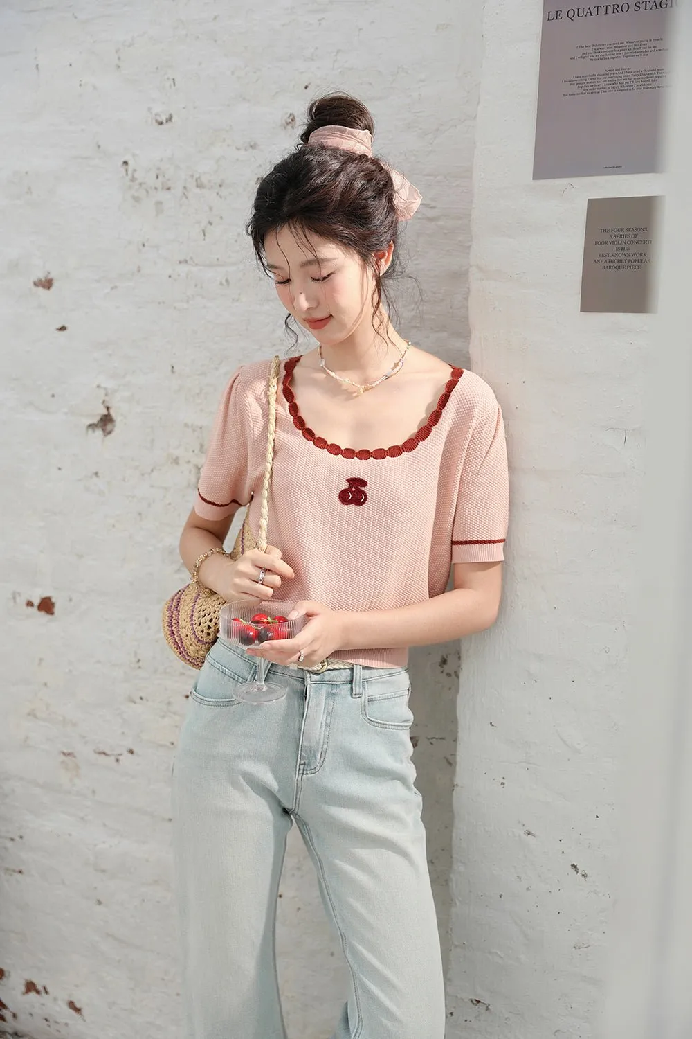 Knit T-shirt for Women