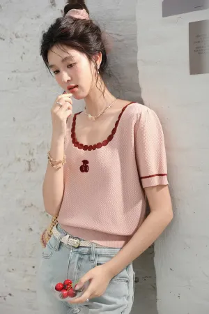 Knit T-shirt for Women