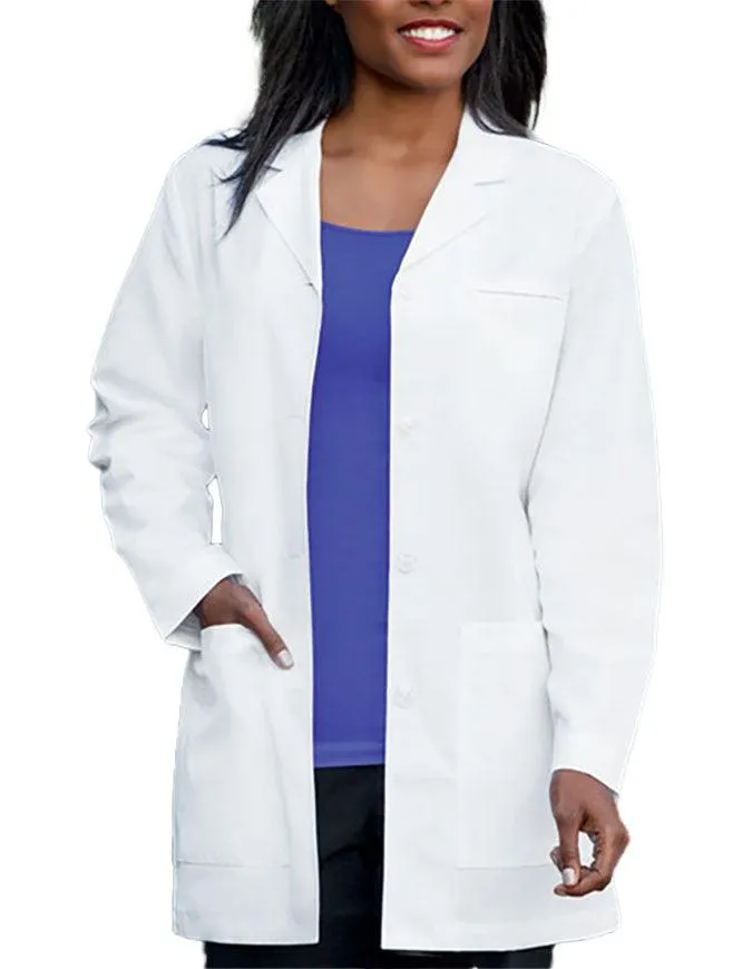 Meta 32 inches Ladies Trench Style Short Lab Coat