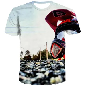 Motocross T shirts Men motorcycle Tshirts Novelty Offroad Tshirts Cool