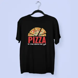 Pizza Round Neck Half Sleeve Classic T-Shirt