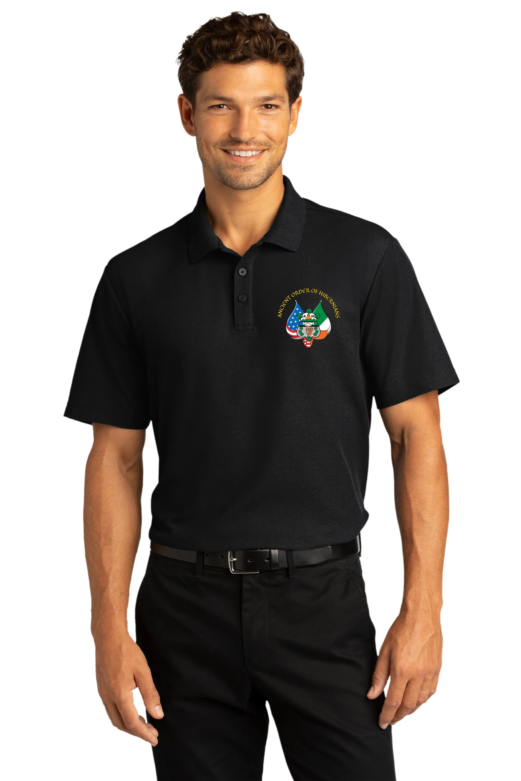 Port Authority ® SuperPro ™ React ™ Embroidered Polo