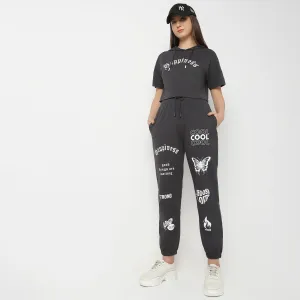 Relaxed Fit Sports Joggers