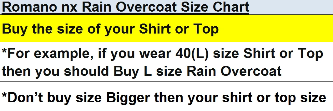 Romano nx Waterproof Lovely Printed Rain Overcoat for Women