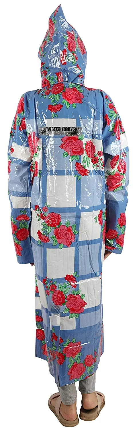 Romano nx Waterproof Lovely Printed Rain Overcoat for Women