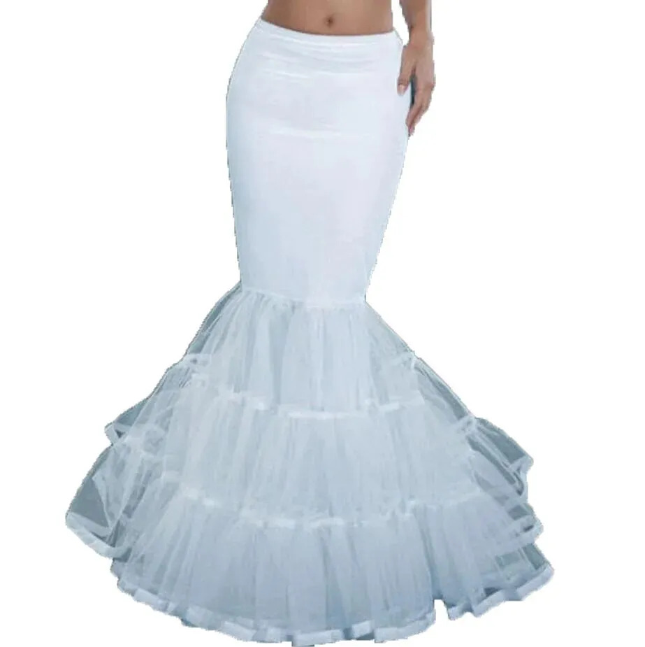 Rosemary- the Mermaid Skirt Crinoline 2 Colors