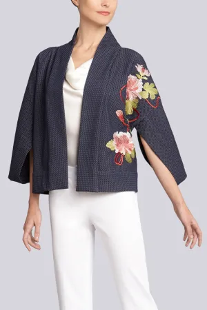 Shibori Pique Jacket