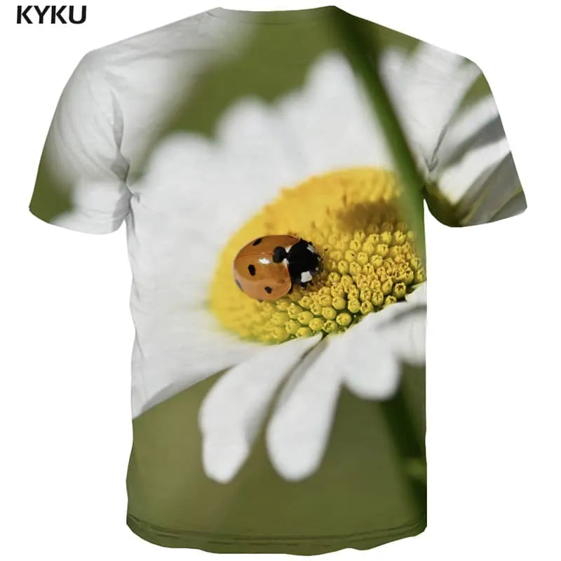 shirt insect t shirt 3D plant men Casual beautiful art costume