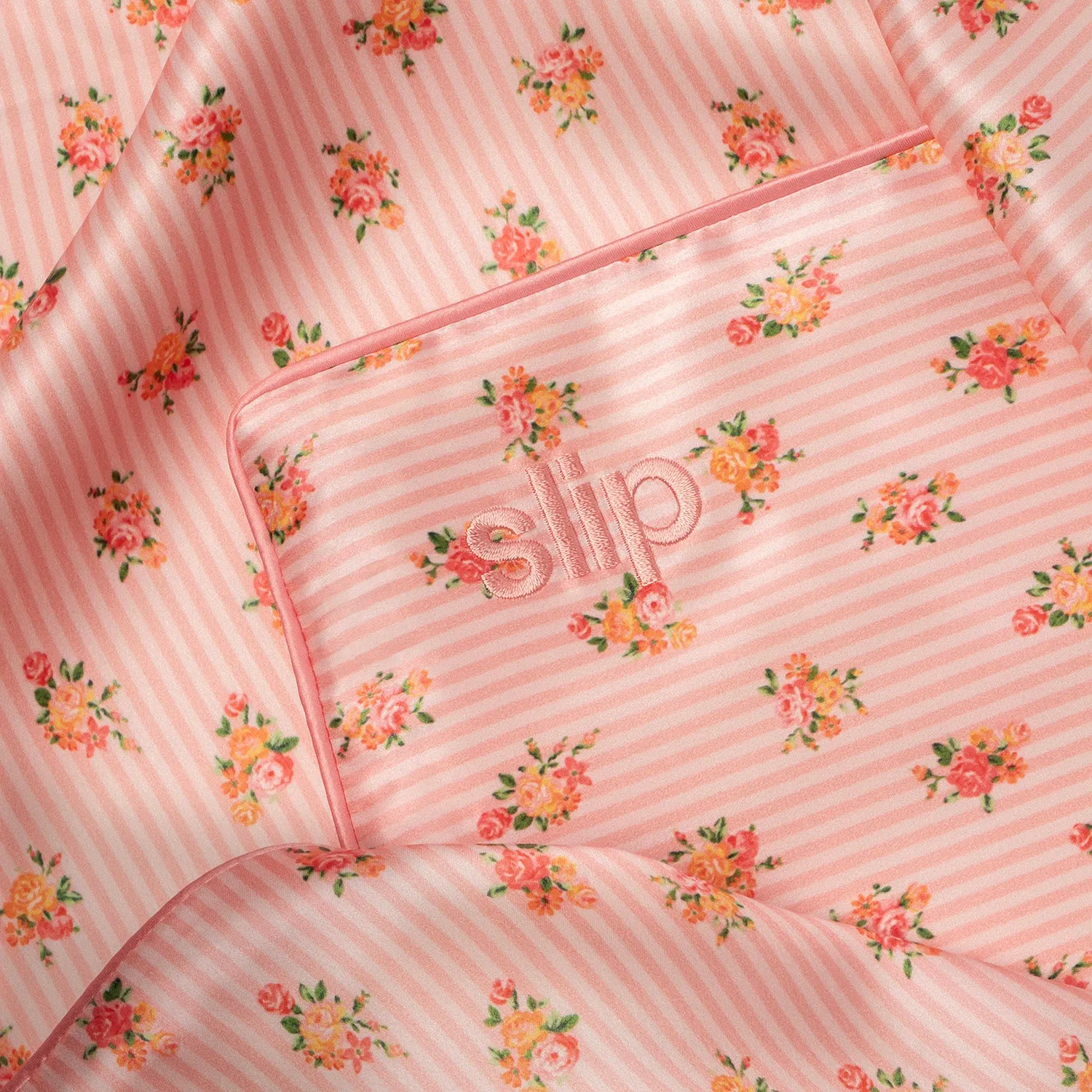 Slip silk pillowcase - Petal