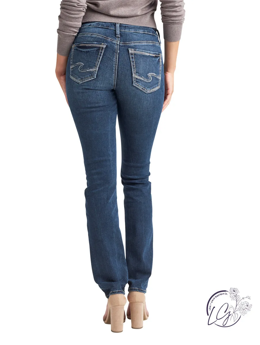 Suki Mid-Rise Straight by Silver Jeans