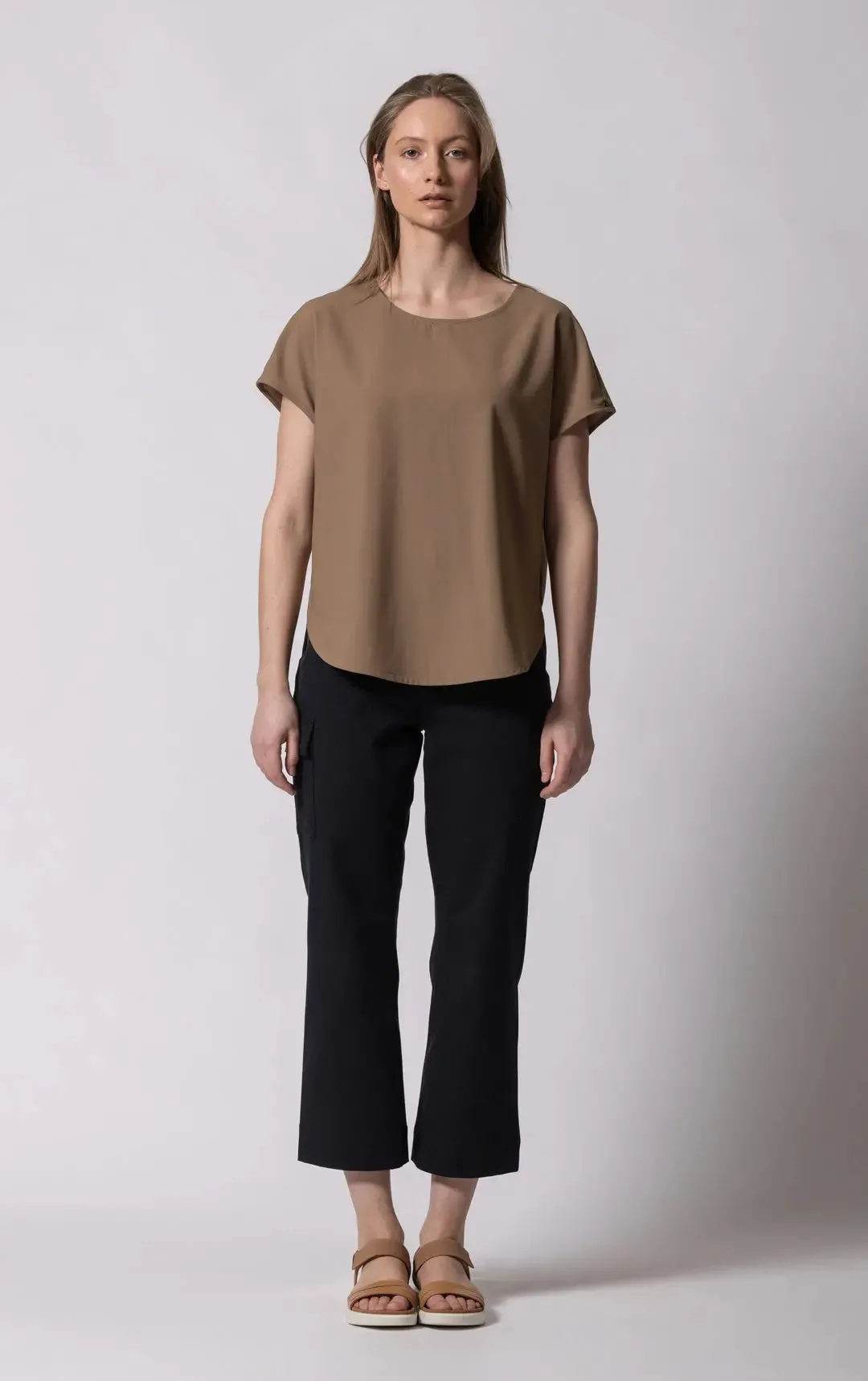 SUMMER WOOL DOLMAN TOP - CLEARANCE