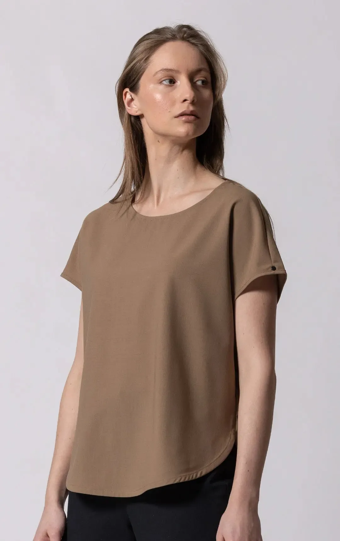 SUMMER WOOL DOLMAN TOP - CLEARANCE