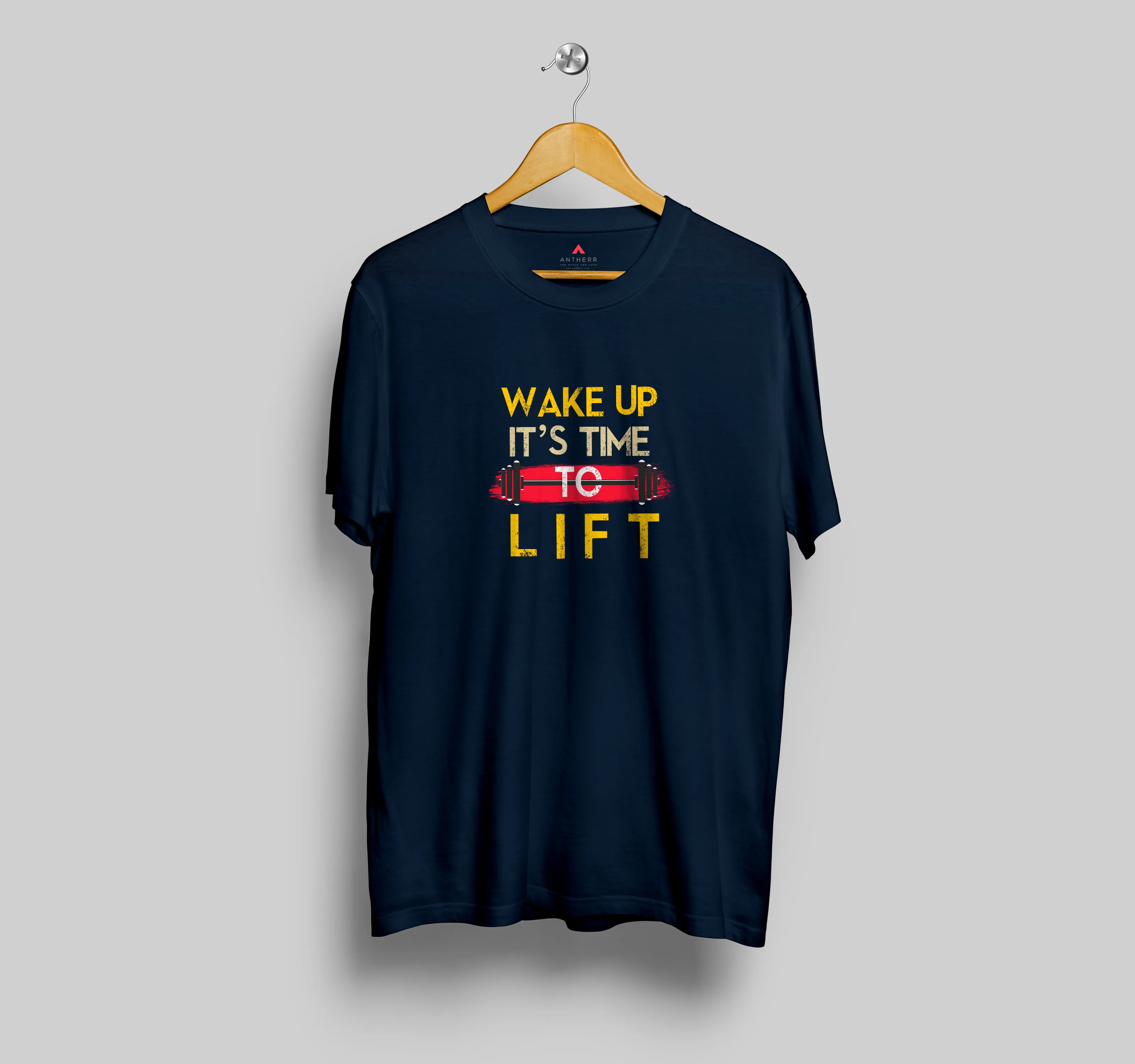 WAKE UP IT'S TIME TOO LIFT  HALF-SLEEVE T-SHIRT