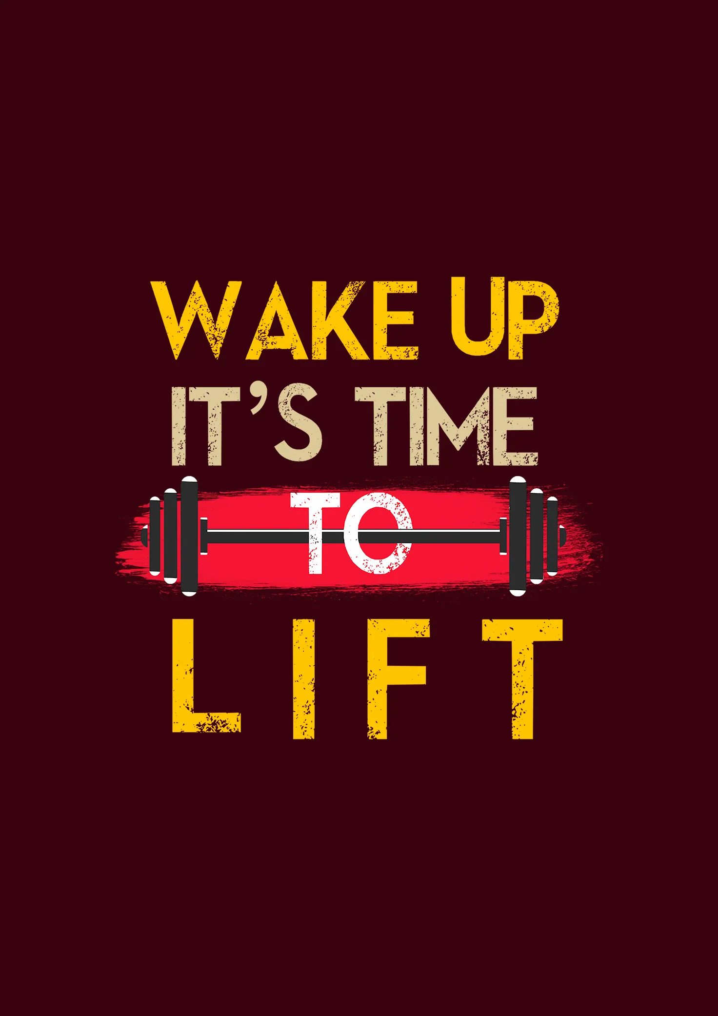 WAKE UP IT'S TIME TOO LIFT  HALF-SLEEVE T-SHIRT