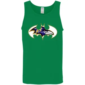 We Are The Baltimore Ravens Batman Nfl Mashup Men Cotton Tank