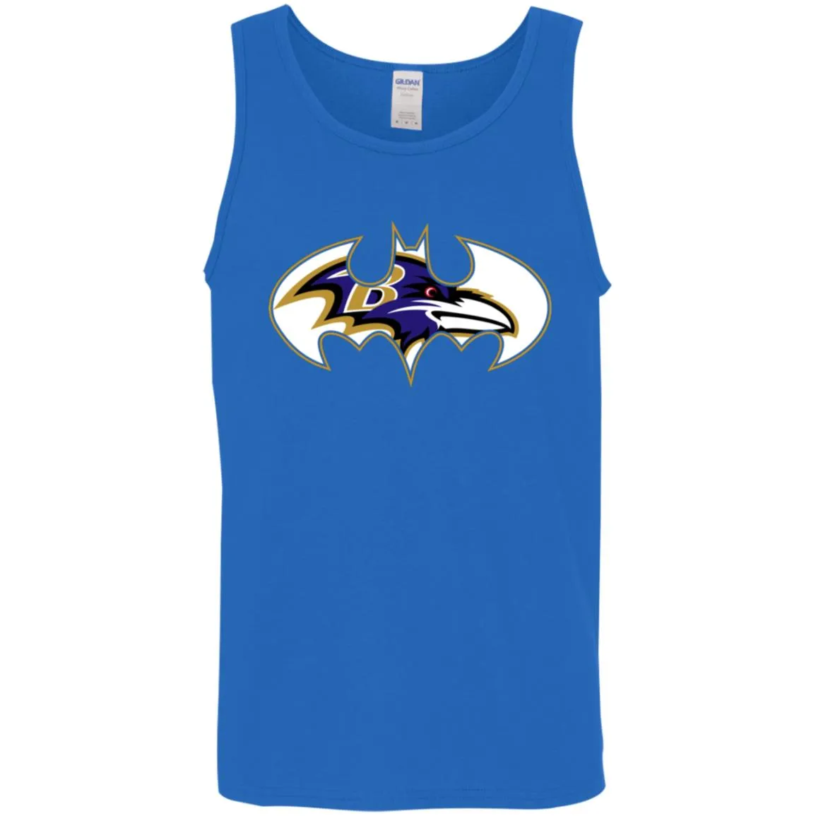 We Are The Baltimore Ravens Batman Nfl Mashup Men Cotton Tank