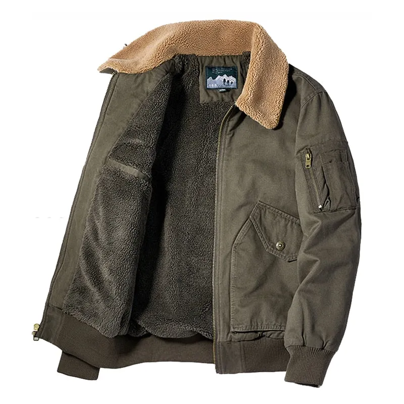 West Louis™ Tactical Military Style Fleece Warm Jacket